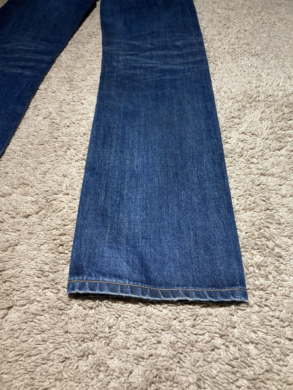 Celine AW24 Celine Indigo Dark Wash Straight Leg Kurt Jeans Hedi Size US 26 / EU 42 - 13 Thumbnail