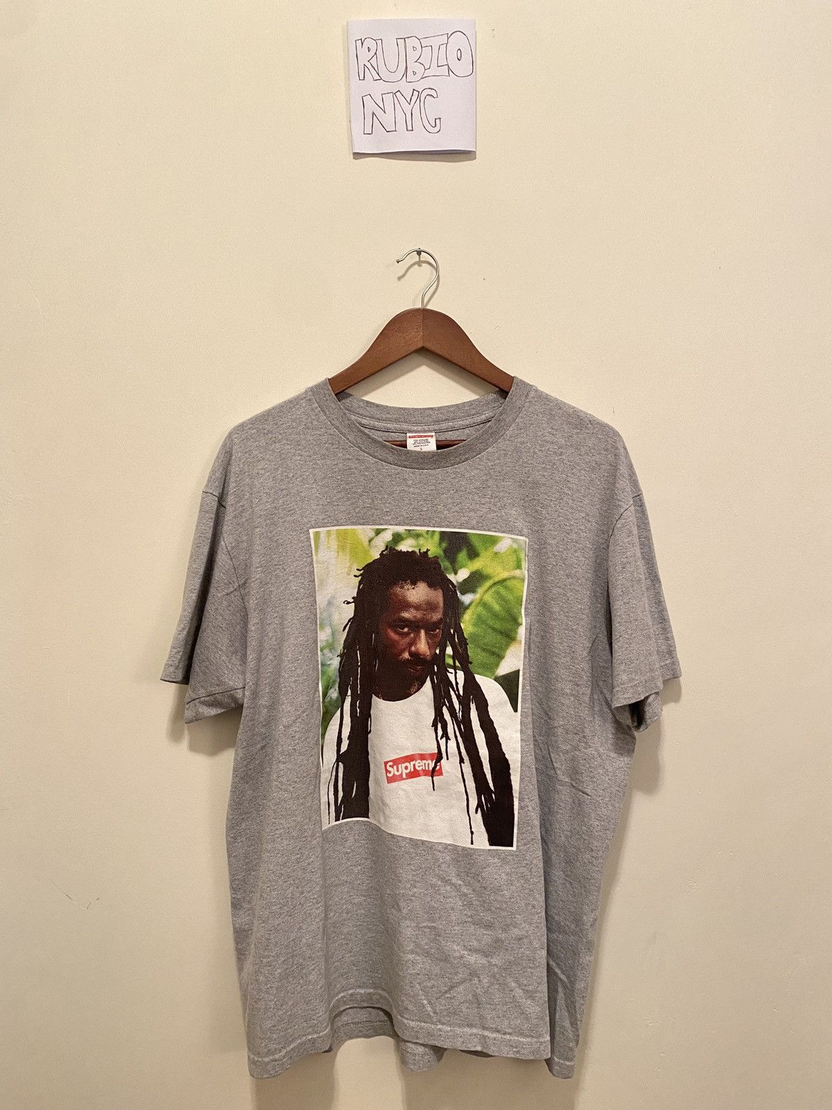 Supreme Supreme Buju Blanton Tee SS19 Grey Size L Grailed