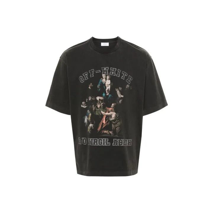 Off-White Off-White SS24 Graphic Print Short Sleeve T-Shirt 0079 Size US L / EU 52-54 / 3 - 1 Thumbnail
