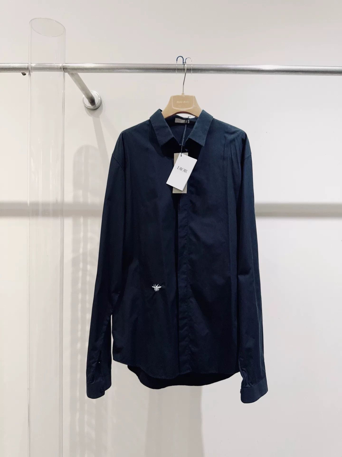 Dior Dior Little Bee Black Shirt Size US XXS / EU 40 - 1 Thumbnail