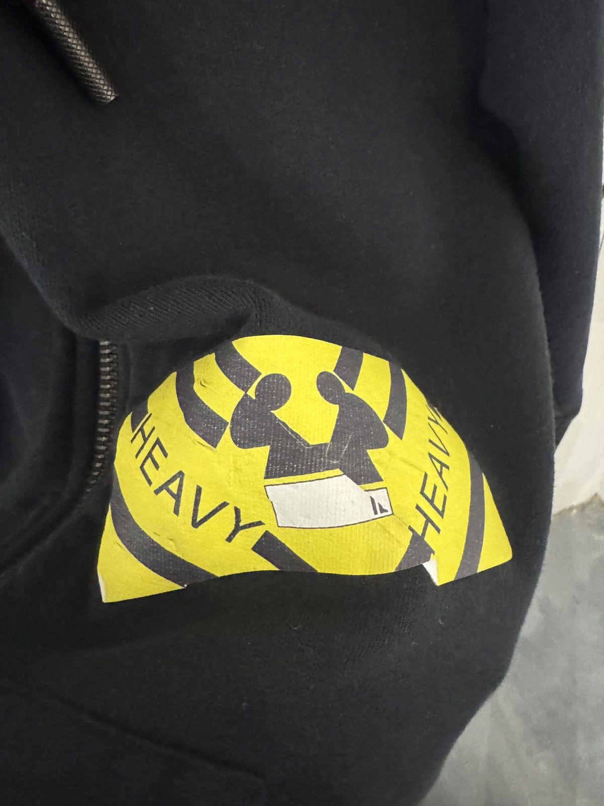 Off-White off white hoodie diagonal spray Size US M / EU 48-50 / 2 - 3 Thumbnail