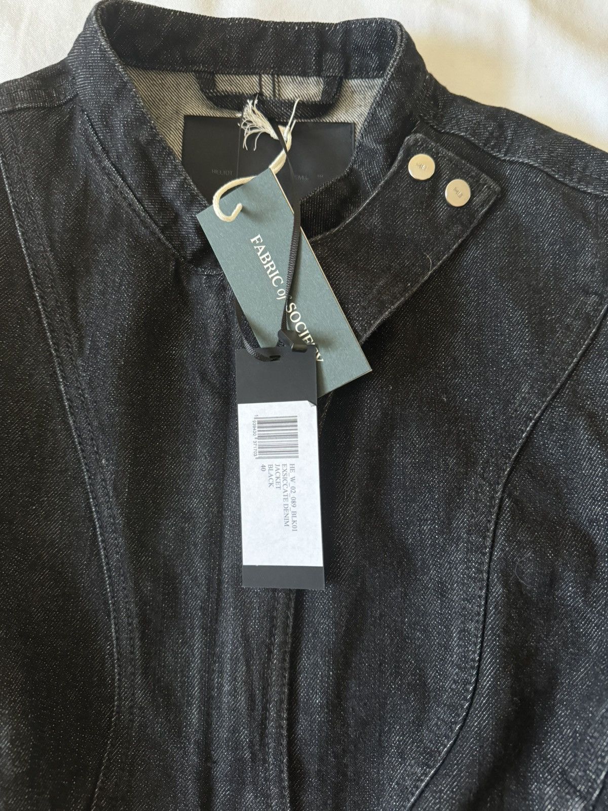 Heliot Emil EXSICCATE DENIM JACKET Heliot Emil Size L / US 10 / IT 46 - 5 Thumbnail