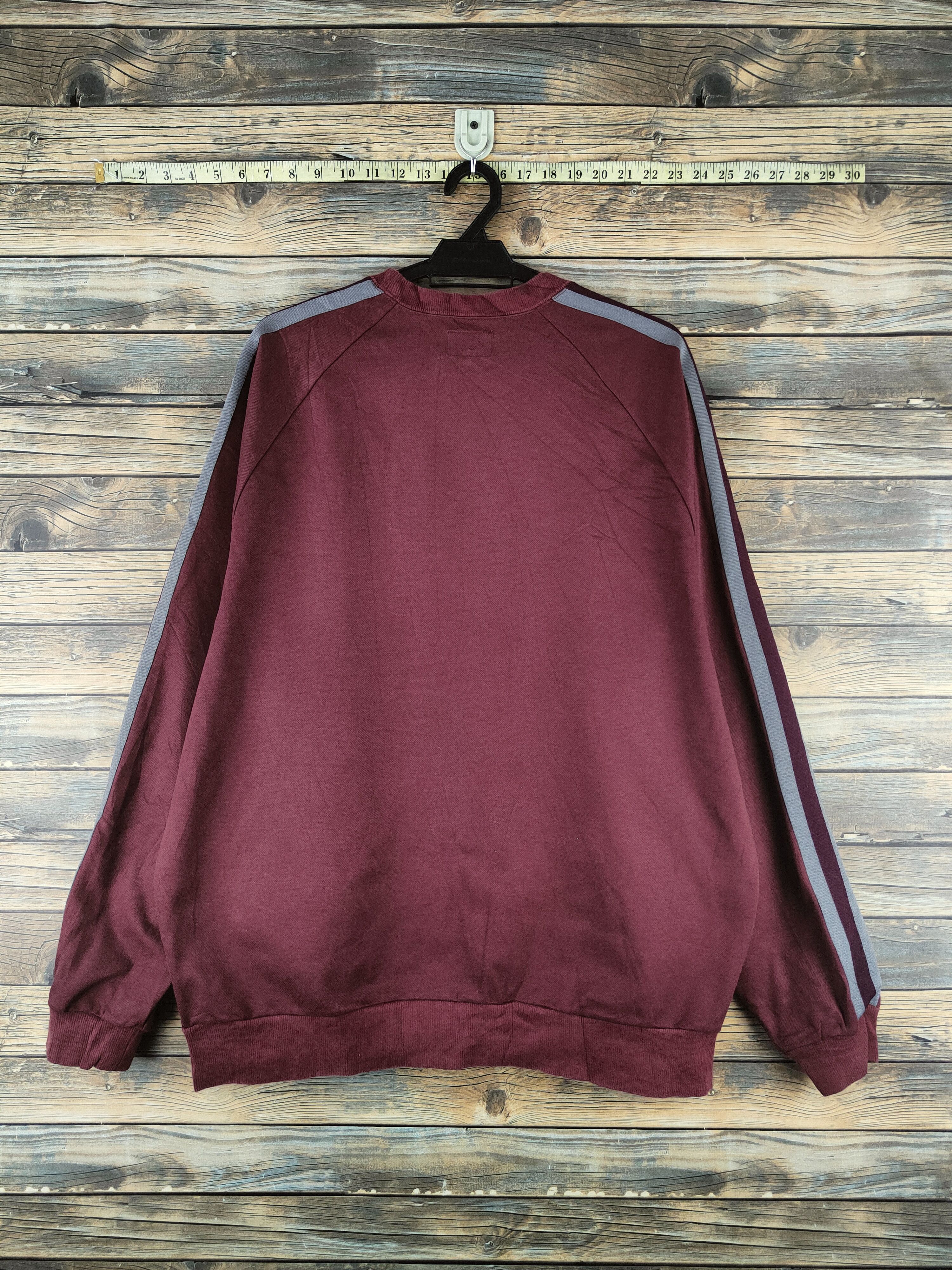 Japanese Brand Vintage & Retro Beams Maroon Sweatshirts Size US L / EU 52-54 / 3 - 8 Thumbnail