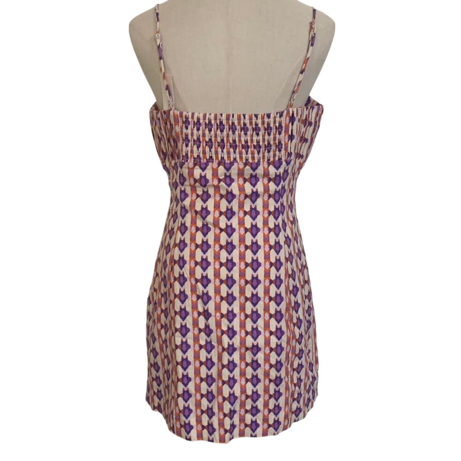 Anthropologie NWT Maeve x Anthropologie Linen Mini Dress - Size 8 Size M / US 6-8 / IT 42-44 - 4 Thumbnail