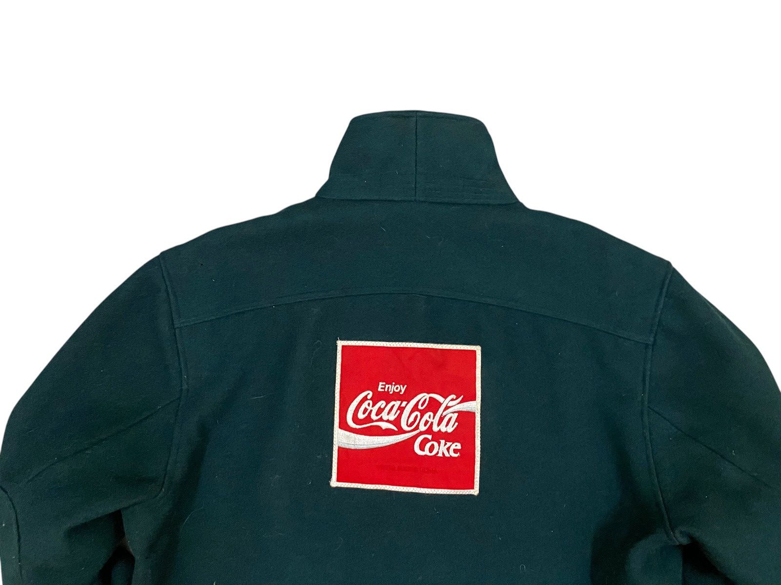 Coca Cola Vtg Coca Cola Coke Worker Wool Jacket Size US L / EU 52-54 / 3 - 6 Thumbnail