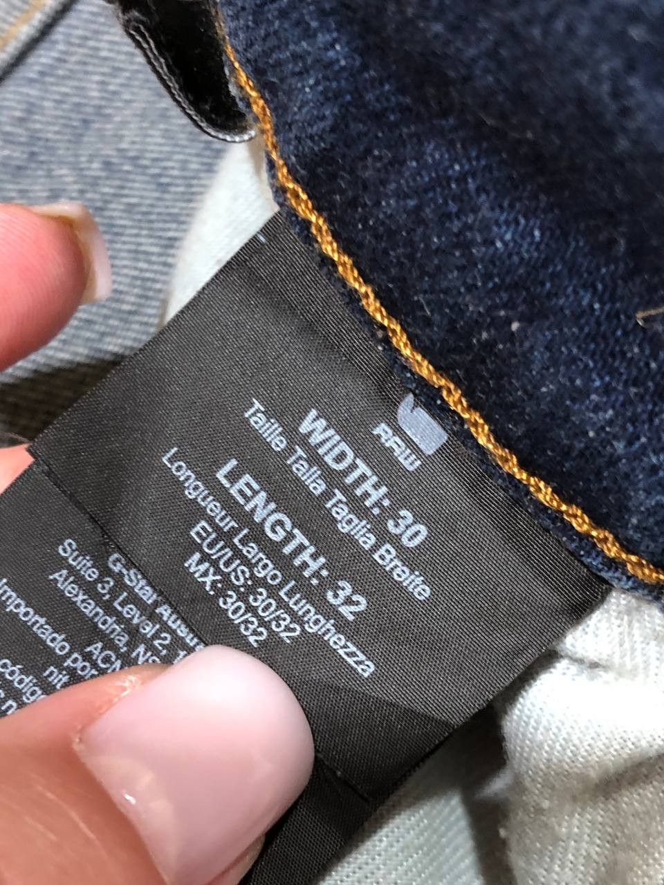 G-Star Vintage G-Star Raw 3301 Straight Tapered Denim Jeans Size 30 Size US 30 / EU 46 - 3 Thumbnail