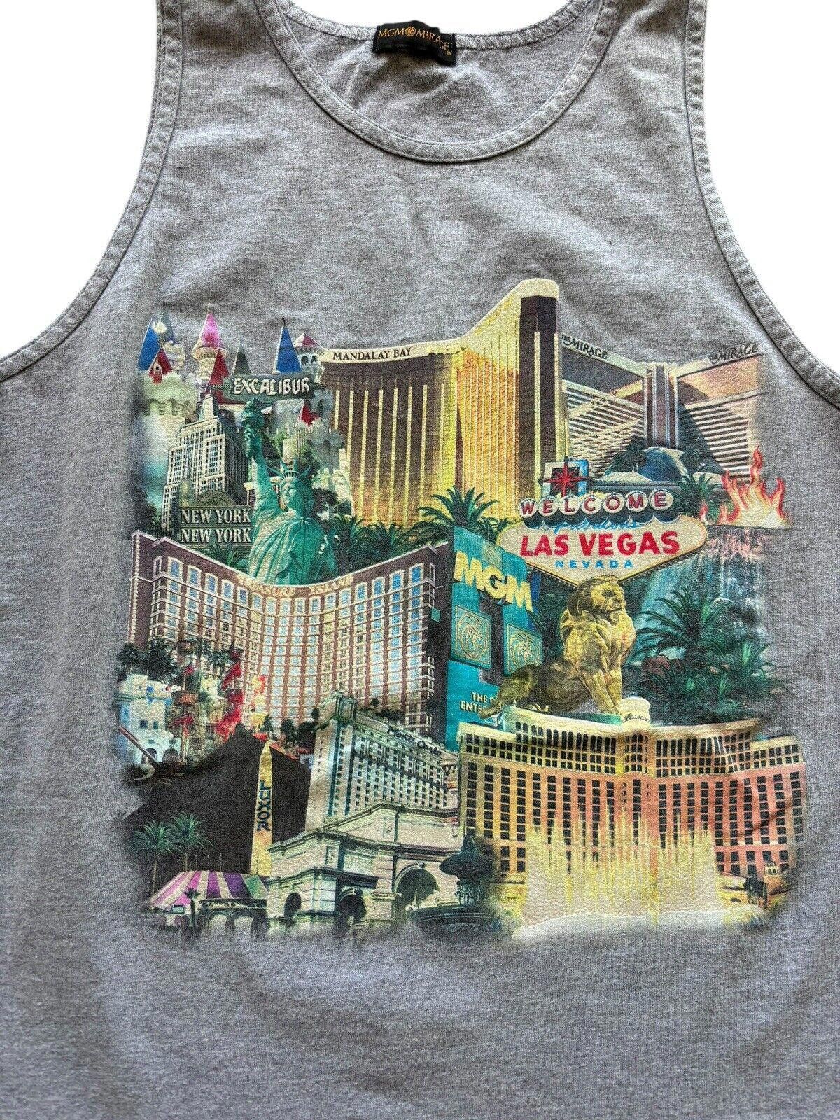 Vintage Vintage MGM Mirage Casinos Tank Top Large Las Vegas Size US L / EU 52-54 / 3 - 2 Thumbnail