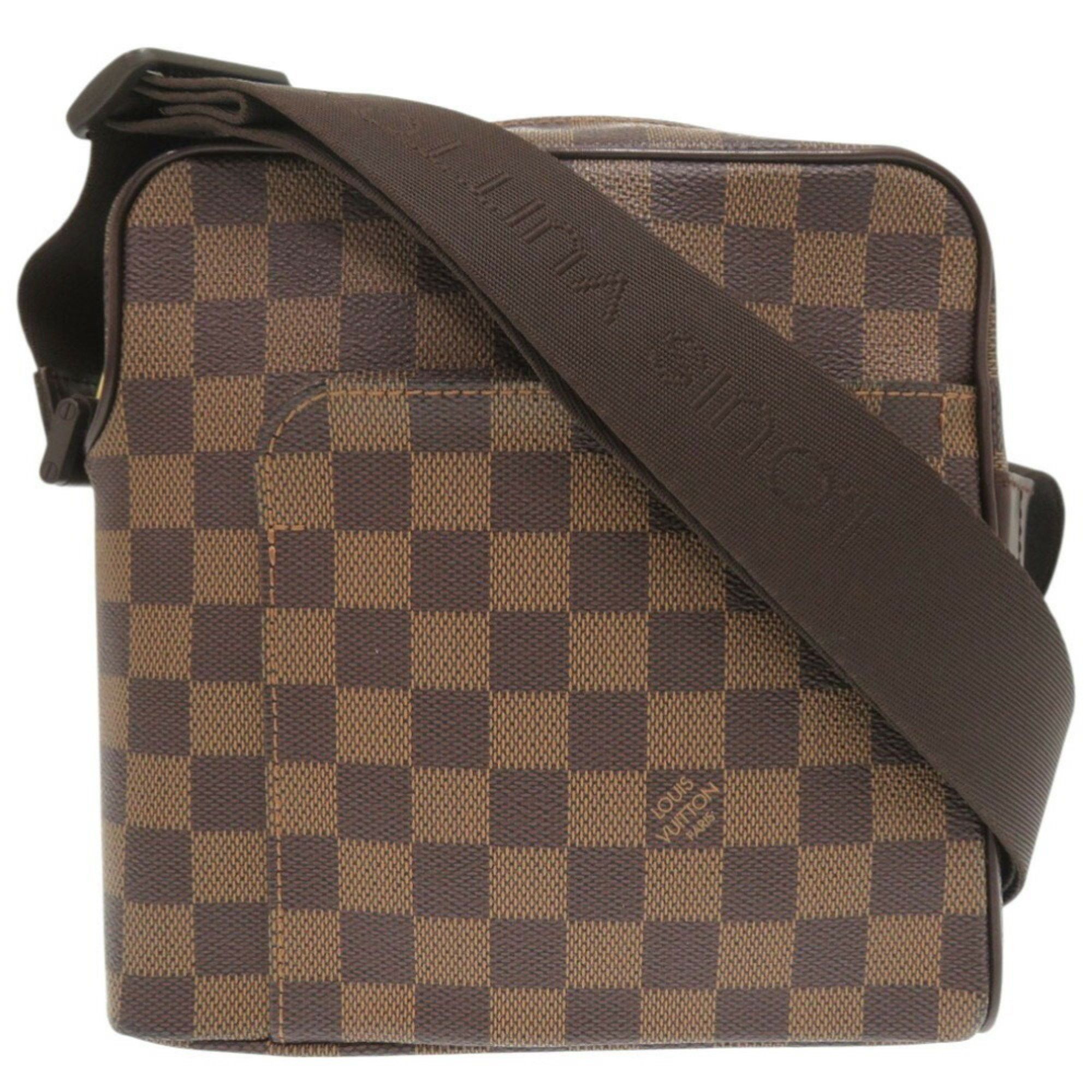 Louis Vuitton Olaf Pm Damier N41442 Brown Shoulder Bag Lv 1257Louis Vuitton, Women's