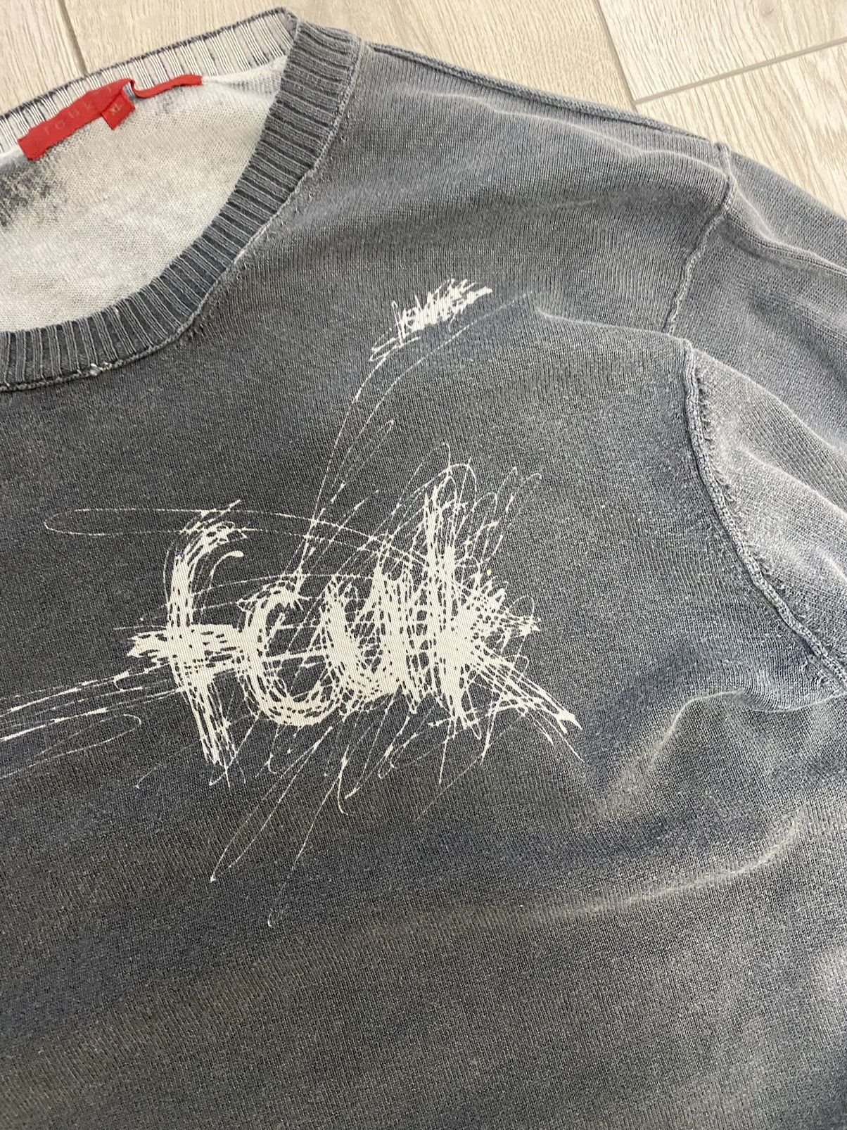 Japanese Brand × Vintage Avant garde vintage fcuk(fuck) jeans rare long sleeve shirt Size US L / EU 52-54 / 3 - 2 Thumbnail