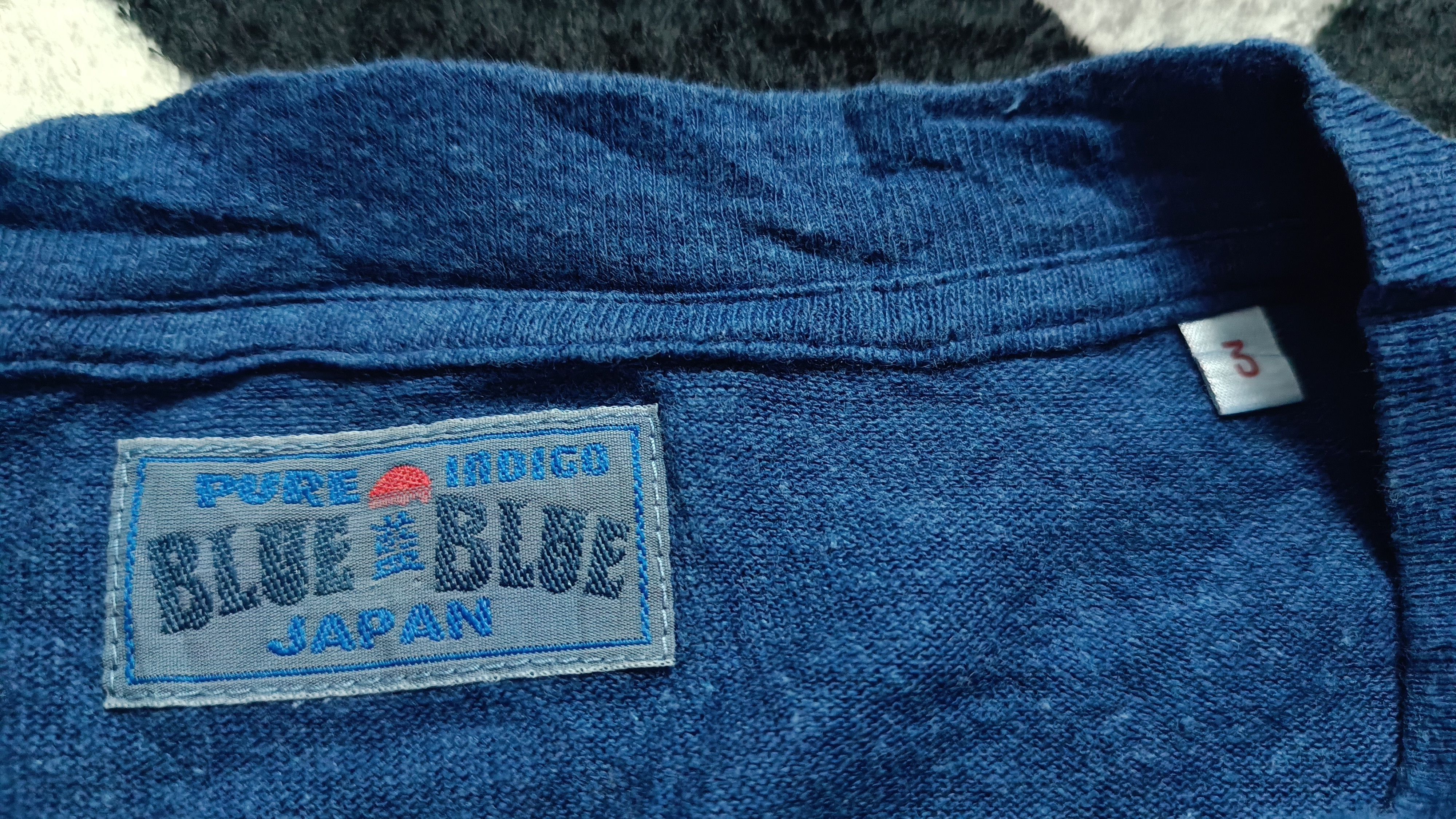 Blue Blue Japan 🔥🔥Rare Blue blue Japan Tie Dye Long Sleeve Tee Size US L / EU 52-54 / 3 - 4 Thumbnail