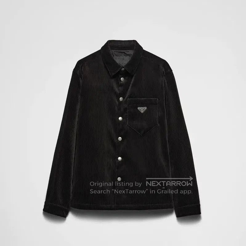 Prada Prada Black Men's Jacket in Size L. Size US L / EU 52-54 / 3 - 1 Thumbnail