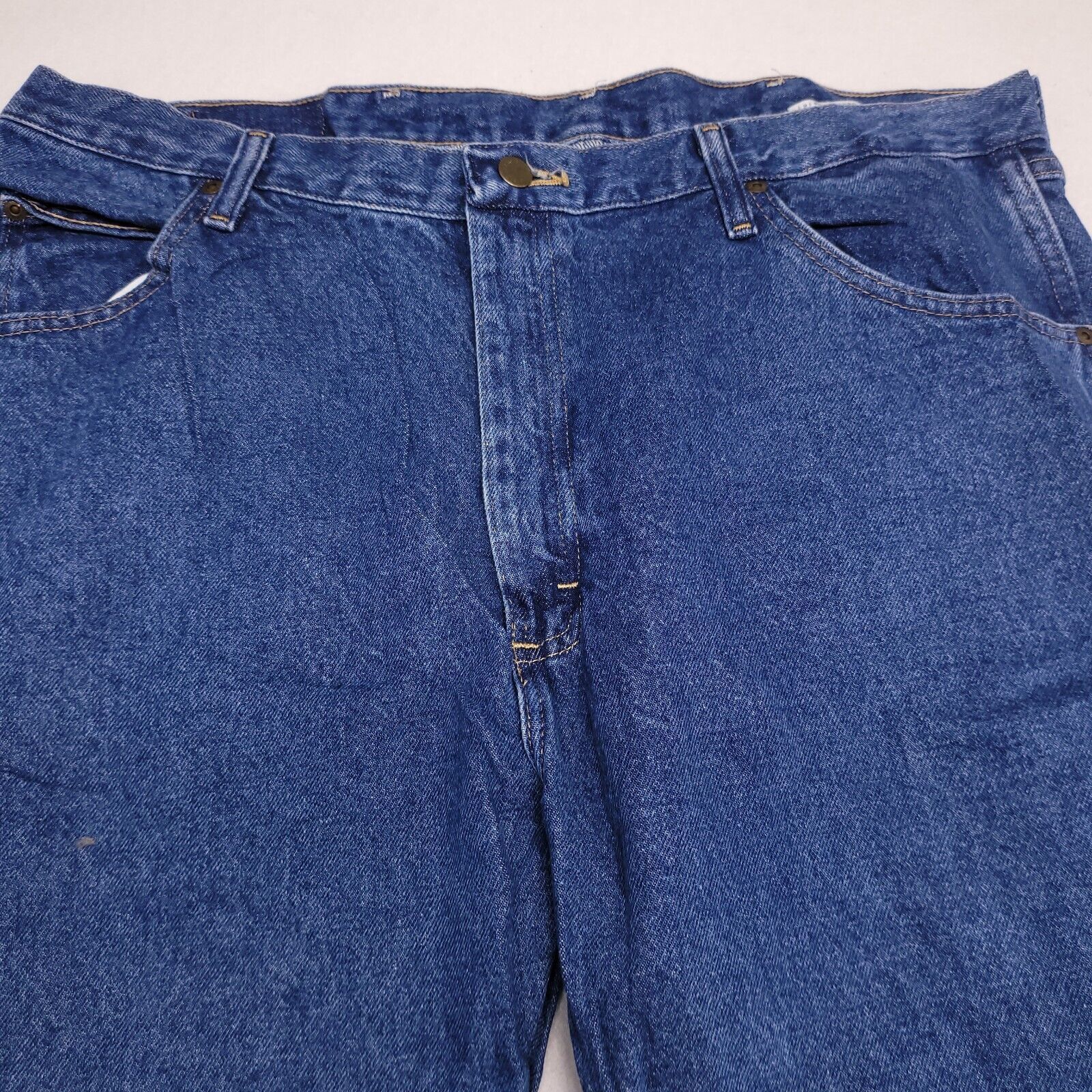 Wrangler Wrangler Casual Button Zip Denim Jeans Mens Size 40x30 Blue Size US 40 / EU 56 - 1 Thumbnail