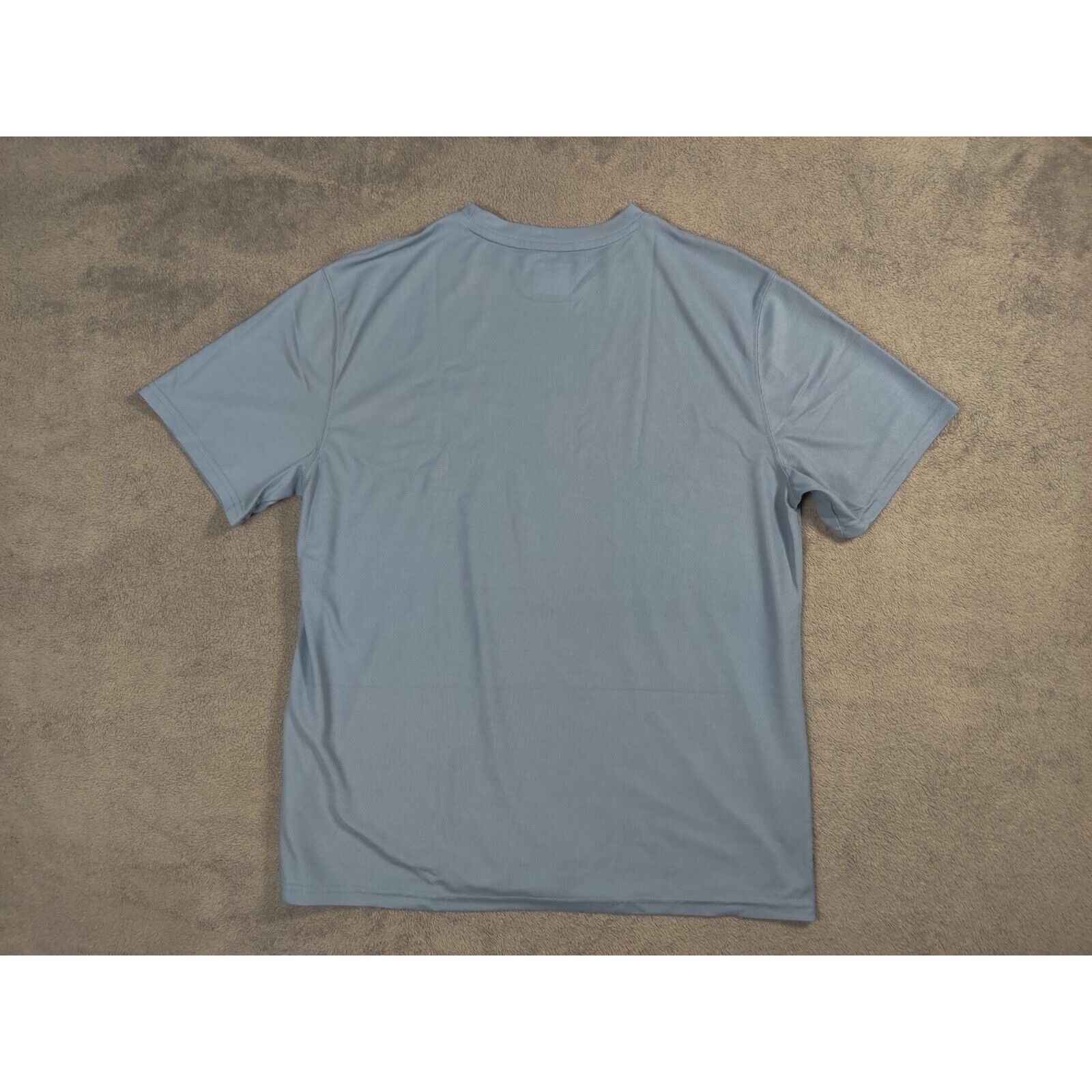 Wrangler Wrangler Shirt Adult Mens XL Solid Light Blue Torso Pocket Size US XL / EU 56 / 4 - 5 Thumbnail