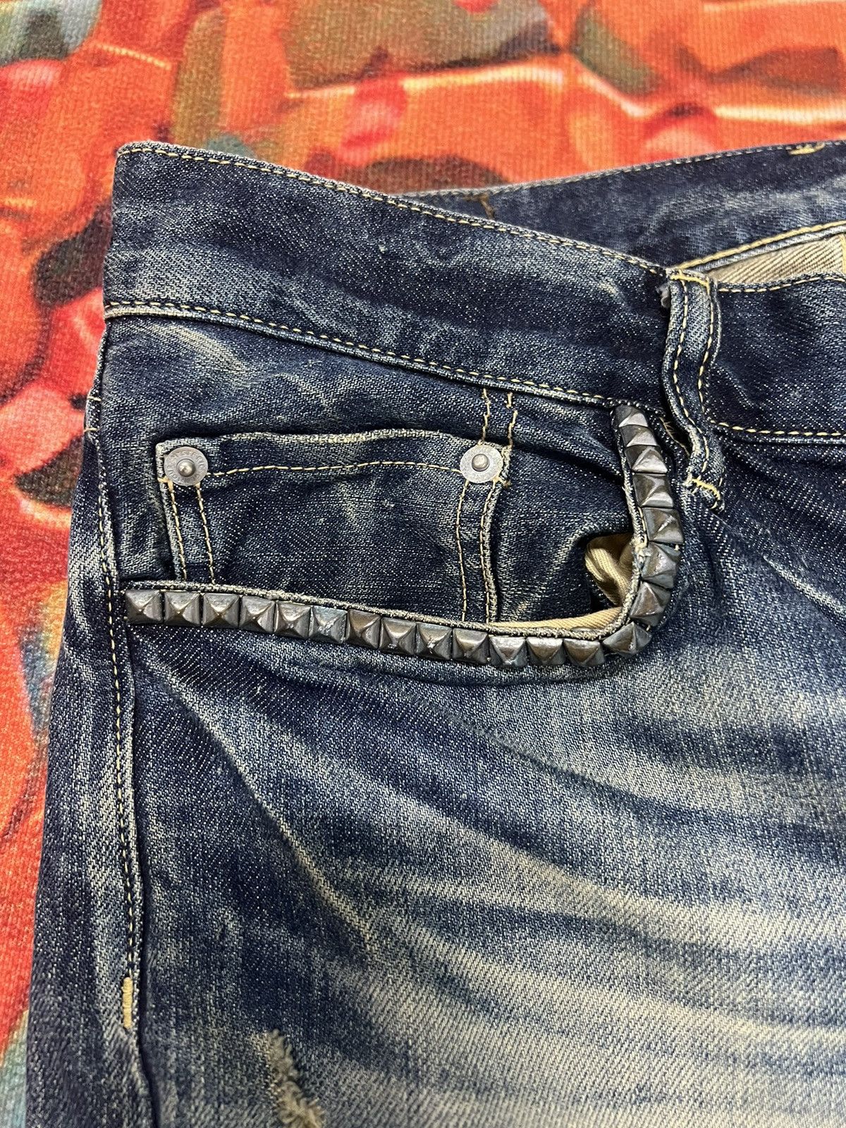 Japanese Brand Hysteric Glamour - Selvedge Jeans Size US 30 / EU 46 - 11 Thumbnail