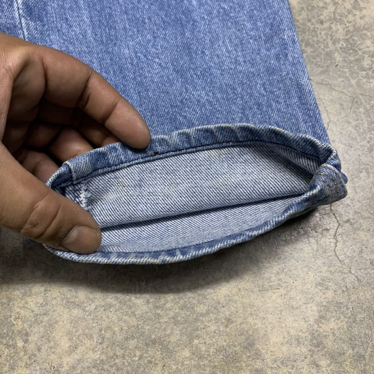 Levi's × Levi's Vintage Clothing × Vintage Rare 1991 Levis 636 Big E Silver Tab Vintage Japan Size US 30 / EU 46 - 9 Thumbnail