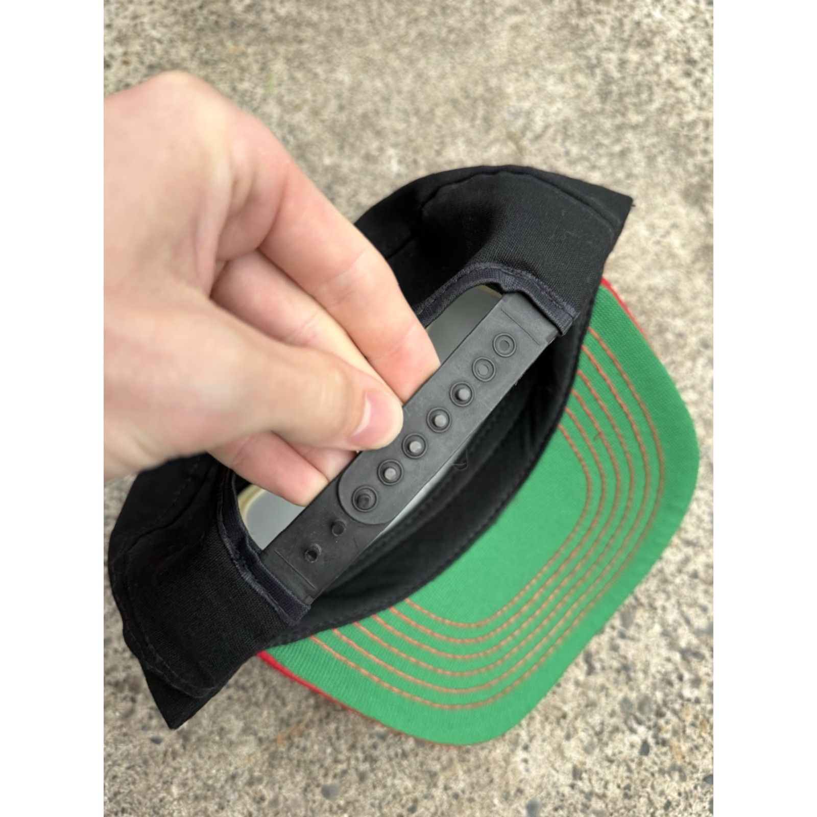 Vintage VINTAGE Spartan Black SnapBack Baseball Cap Men’s Hat USA 80s Grain Belt Premium Beer OSFA Men’s Hat Size ONE SIZE - 4 Thumbnail