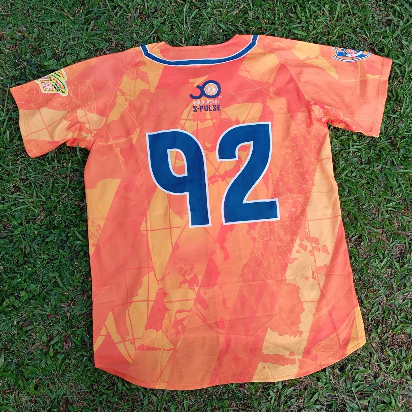 Japanese Brand J-League jersey 🎌⚽ Shimizu S- Pulse 30th Anniversary Size US L / EU 52-54 / 3 - 2 Thumbnail