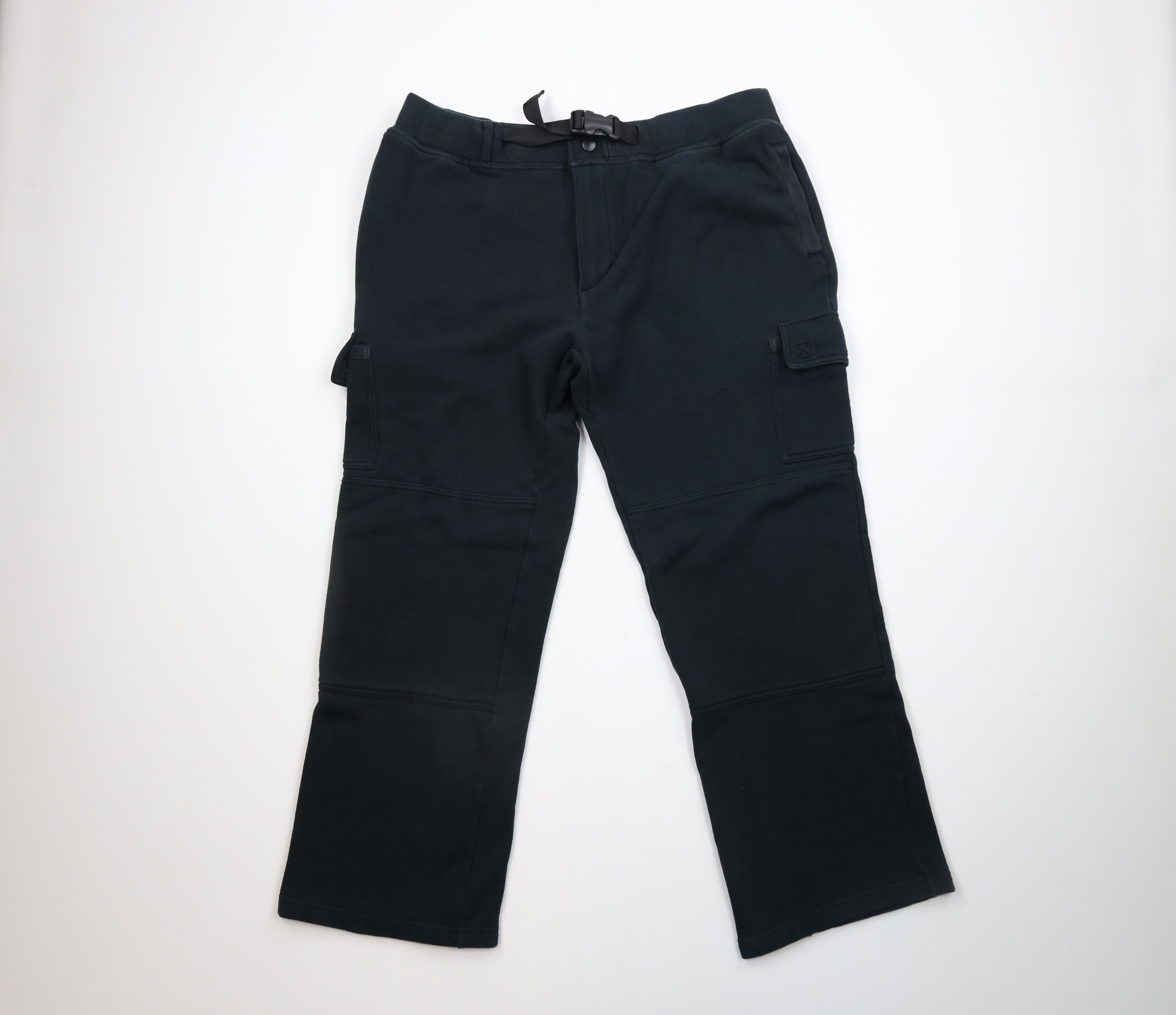 Duluth Trading Company × Vintage Duluth Trading Co Heavyweight Knee Wide Leg Cargo Sweatpants Size US 36 / EU 52 - 1 Thumbnail