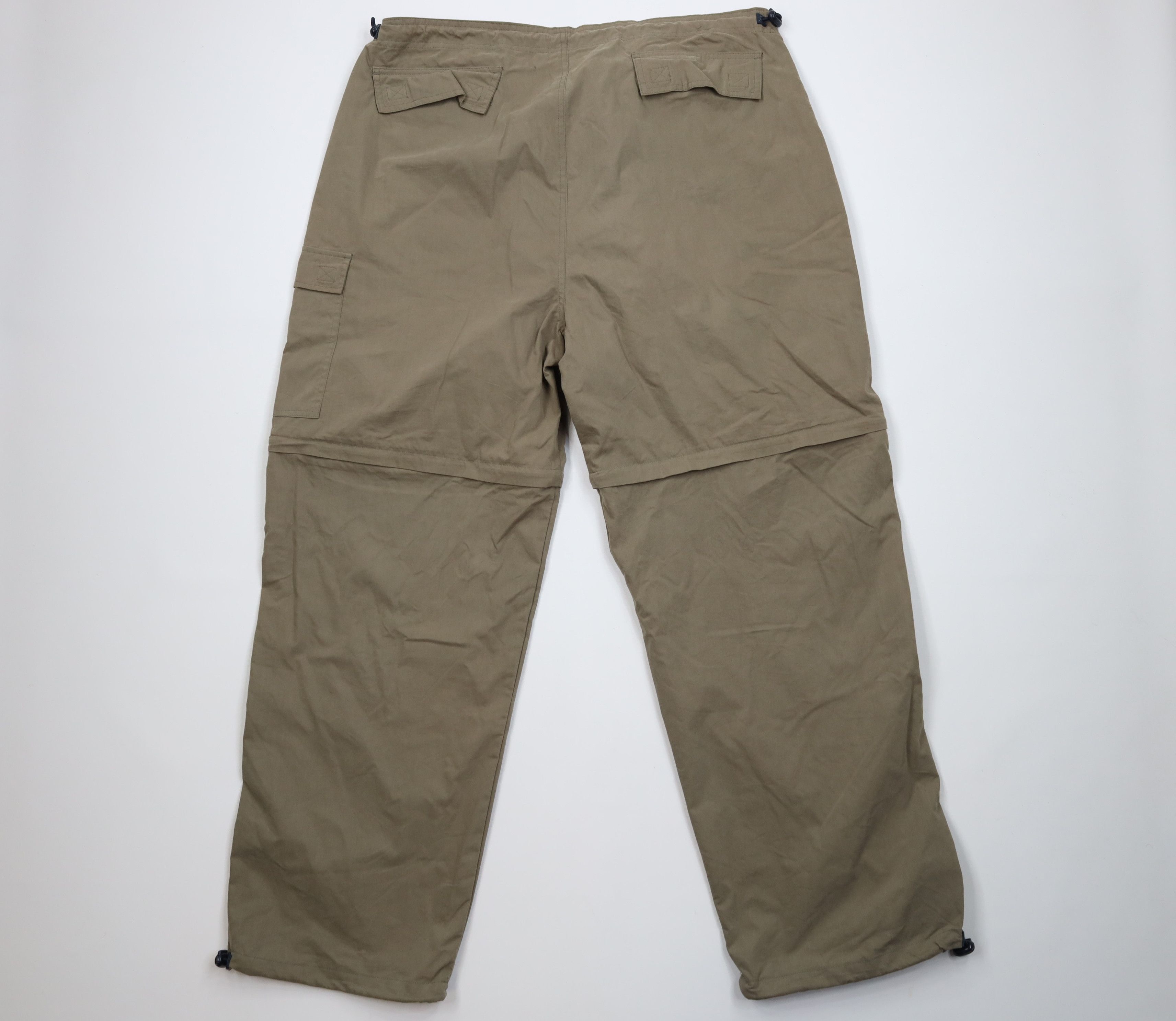 Vintage Vintage 90s Y2K Streetwear Convertible Wide Leg Cargo Pants Size US 38 / EU 54 - 11 Thumbnail