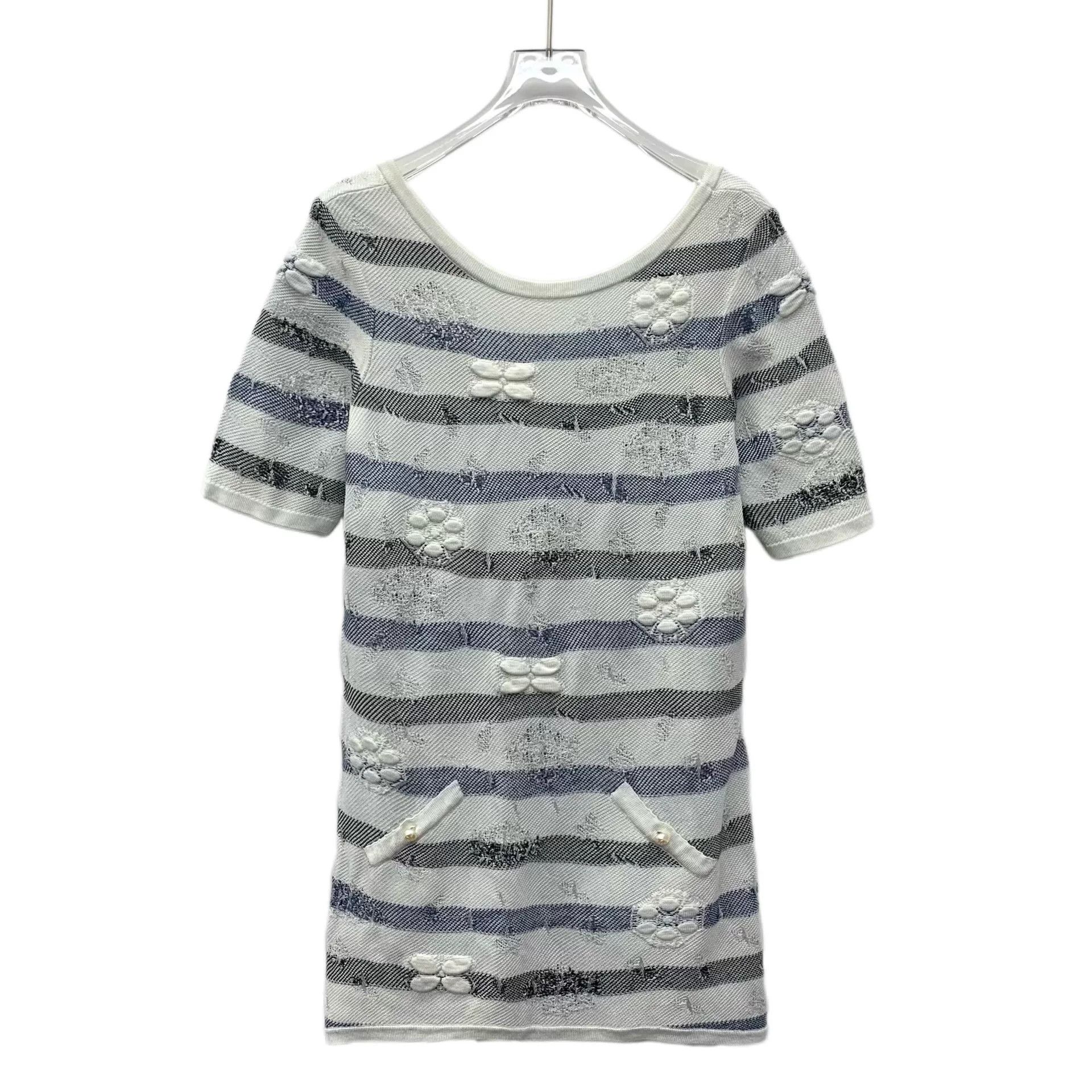 Chanel Chanel Cotton Striped Multi Dress S Women Size S / US 4 / IT 40 - 1 Thumbnail