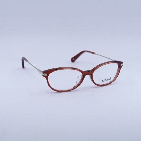 Chloe Chloe CE2724A 223 Burnt/Gold Eyeglasses 52mm Size ONE SIZE - 1 Thumbnail