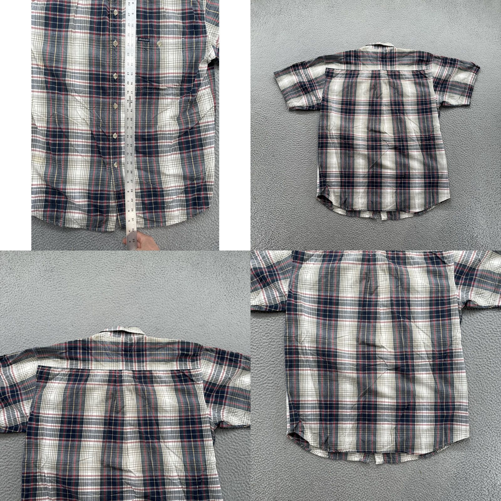 Dickies Vintage Dickies Men’s Large Plaid Short Sleeve Button-Up Shirt User: Vintage Dickies Men’s Large Plaid Short Sleeve Button-Up Shirt Size US L / EU 52-54 / 3 - 8 Thumbnail