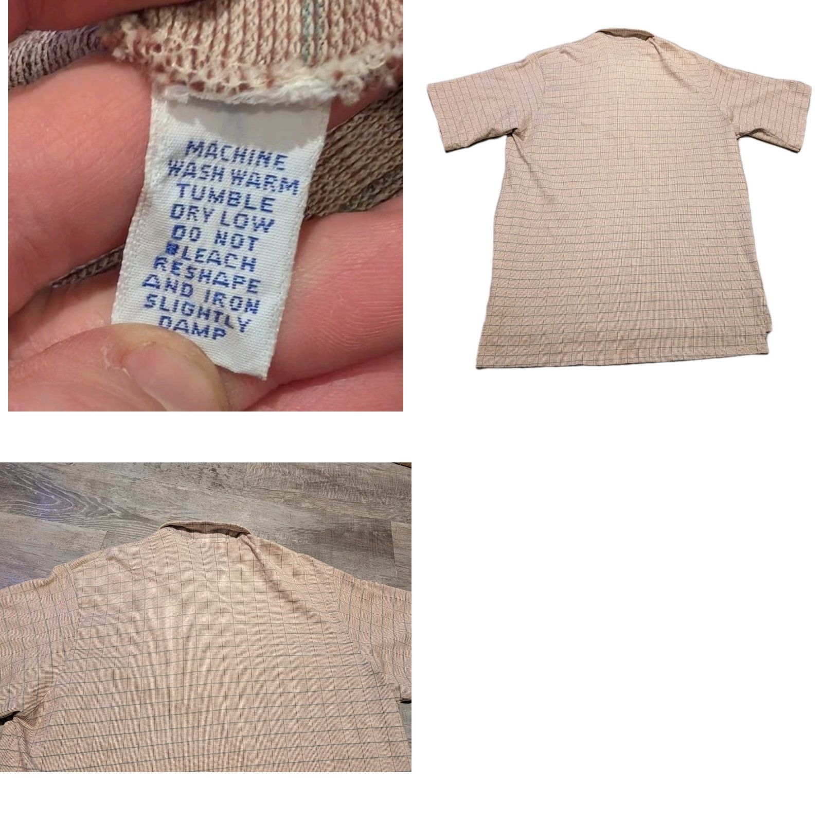Polo Ralph Lauren VINTAGE Polo Ralph Lauren Plaid Polo Shirt Mens XL Brown 80s Classic Polo Shirt Mens XL Brown US Made Size US XL / EU 56 / 4 - 9 Thumbnail