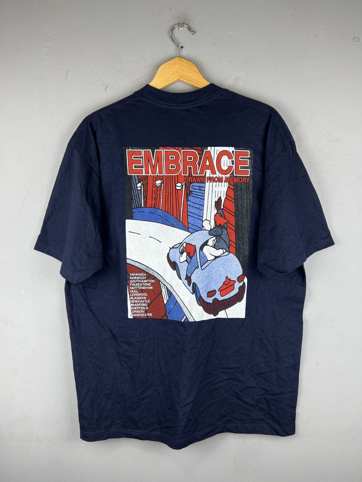 💥RARE💥 EMBRACE 2000 Drawn From Memory Album Tee