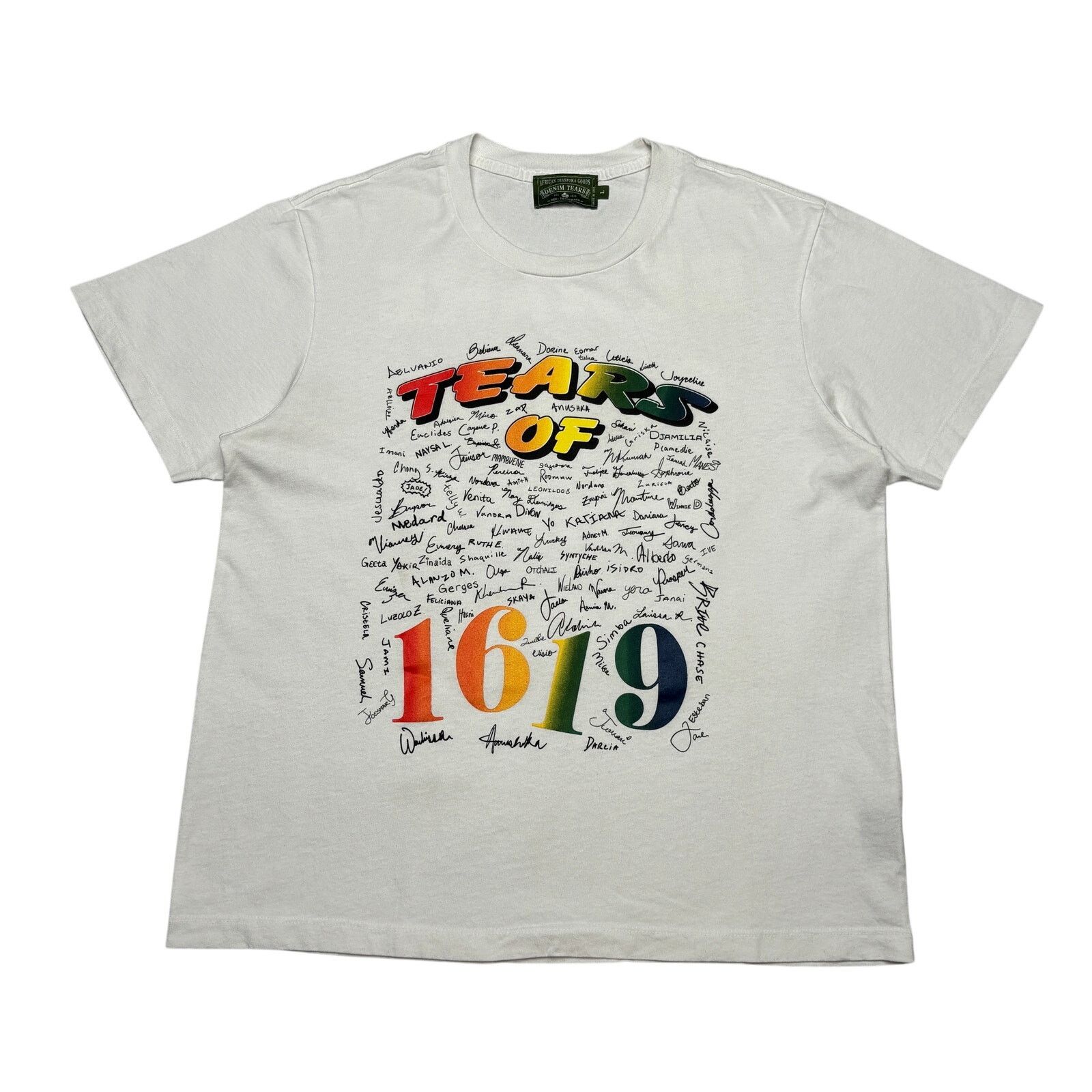 DENIM TEARS Denim Tears 1619 FW24 Beware Of The White Lion Shirt Men's L Size US L / EU 52-54 / 3 - 1 Thumbnail