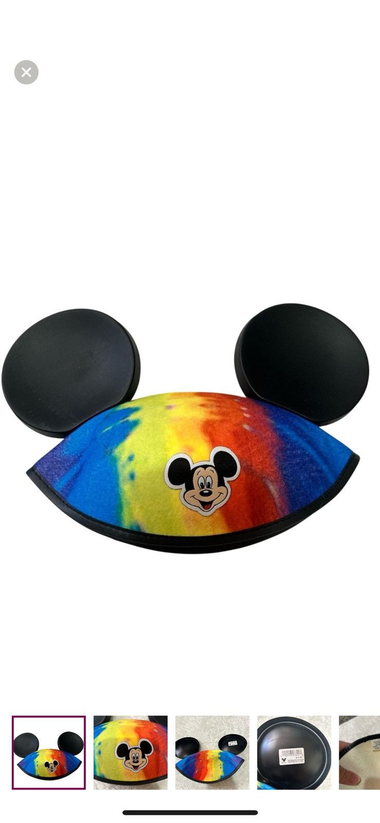Disney Disney vintage Mickey Mouse tie dye Mouseketeer hat Size ONE SIZE - 1 Thumbnail