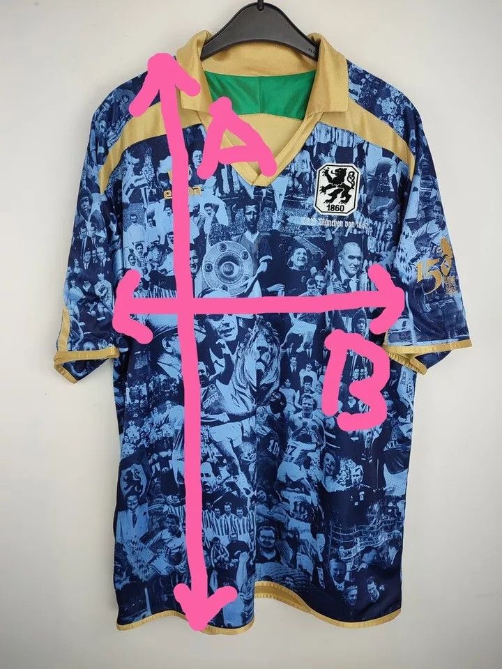 Erima 2009/10 TSV 1860 München Munchen Munich 150th Anniversary Size US XXL / EU 58 / 5 - 23 Thumbnail