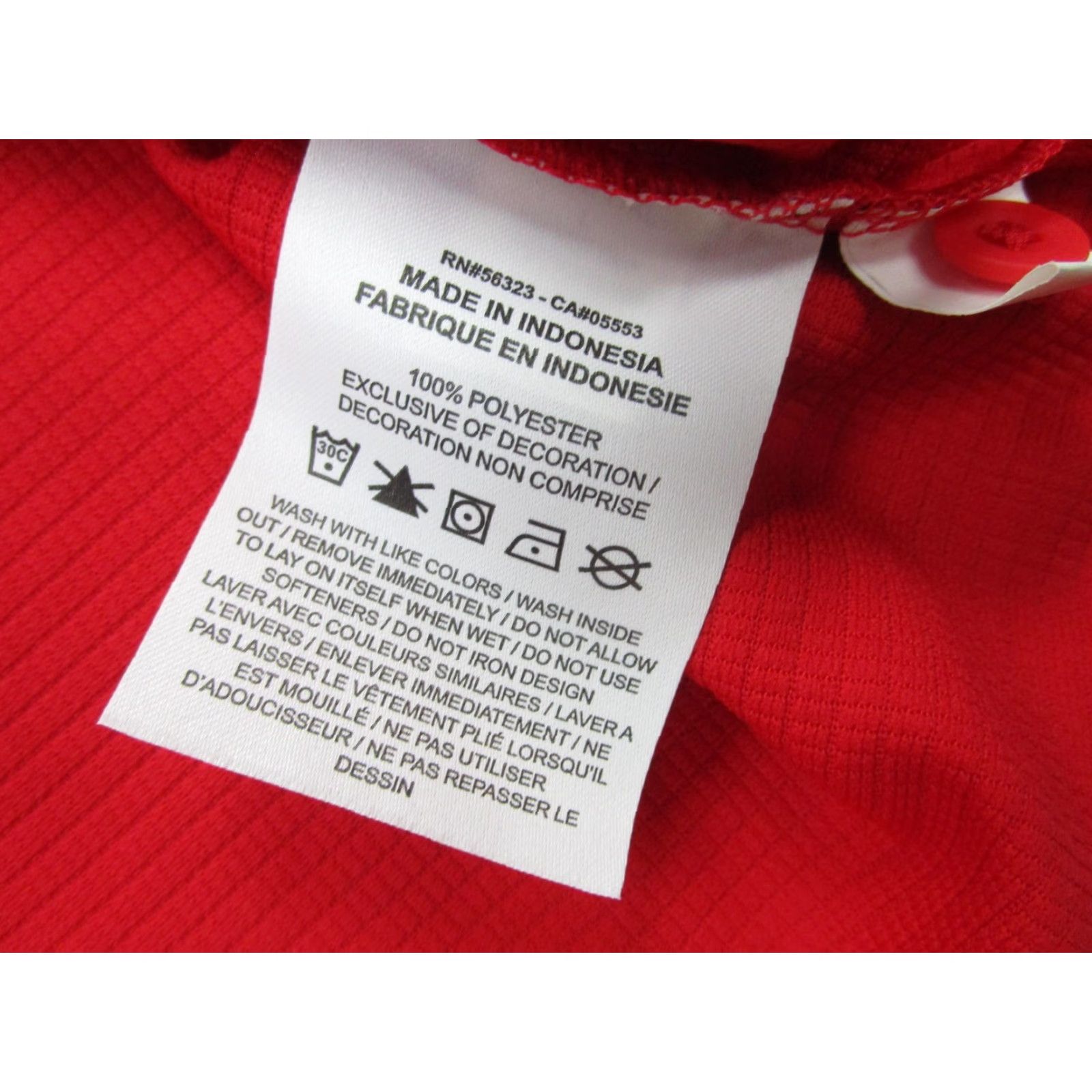 Nike Nike Polo Shirt Mens Large Dri-FIT Buckley Athletics Golf Performance Red Size US L / EU 52-54 / 3 - 6 Thumbnail