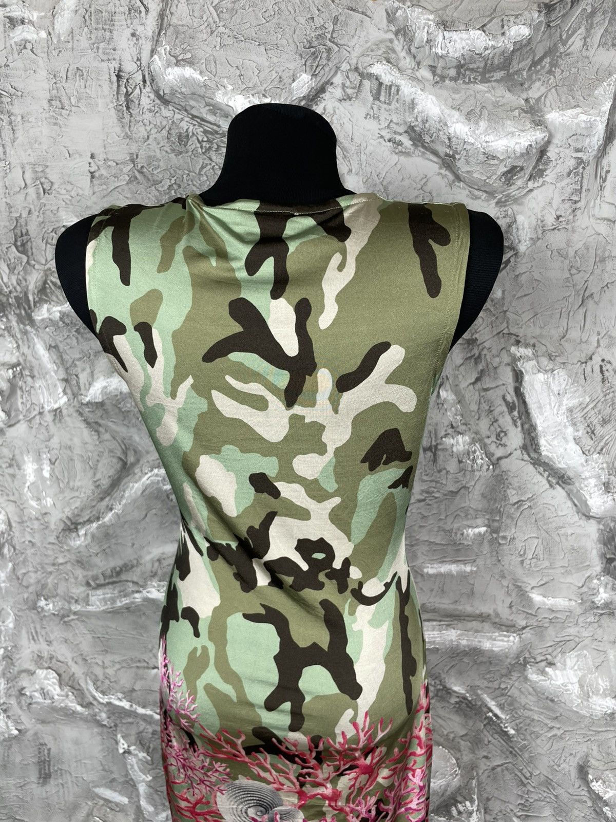Blumarine Bluemarine Rare Vintage Dress Camo / Corrals Pattern Y2K Size S / US 4 / IT 40 - 5 Thumbnail