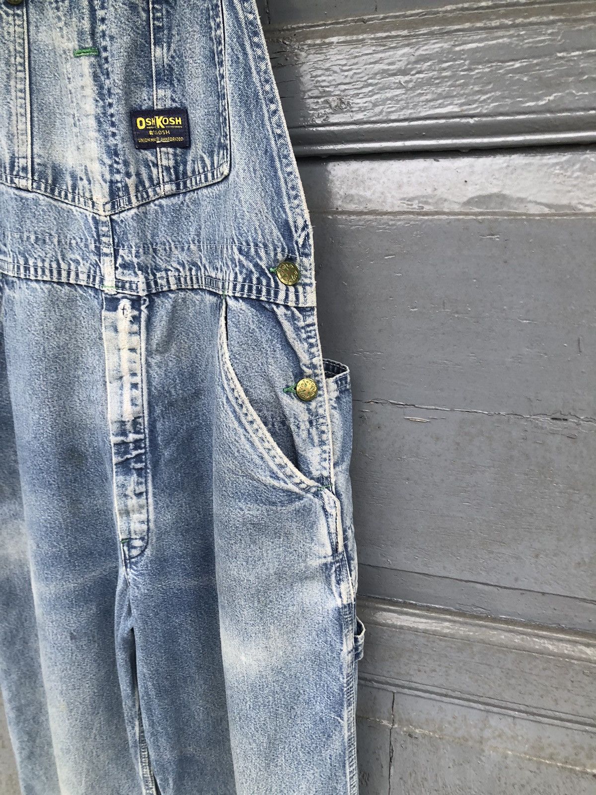 Oshkosh × Vintage Vintage Oshkosh Overall Denim Size US 34 / EU 50 - 5 Thumbnail