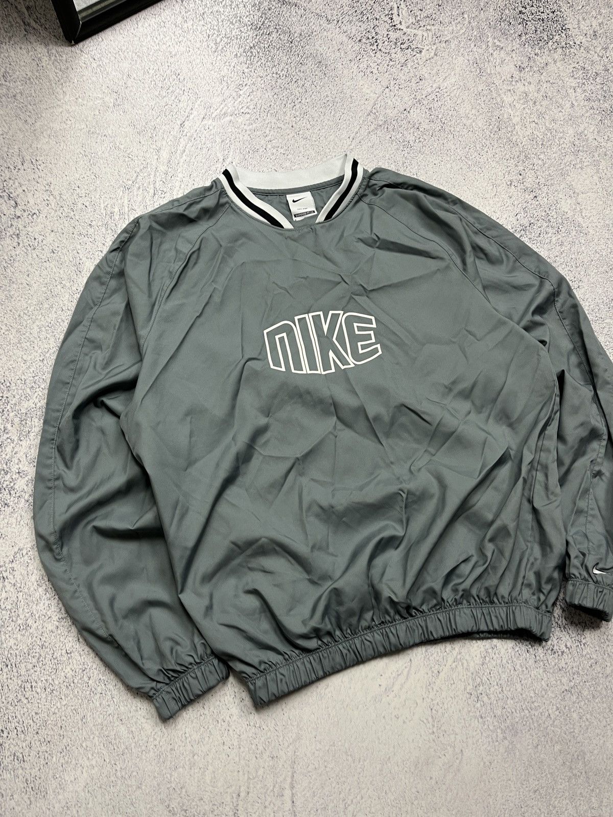 Vintage Vintage Nike Sweatshirt Jacket Drill Hype Y2k Streetwear Size US S / EU 44-46 / 1 - 3 Thumbnail