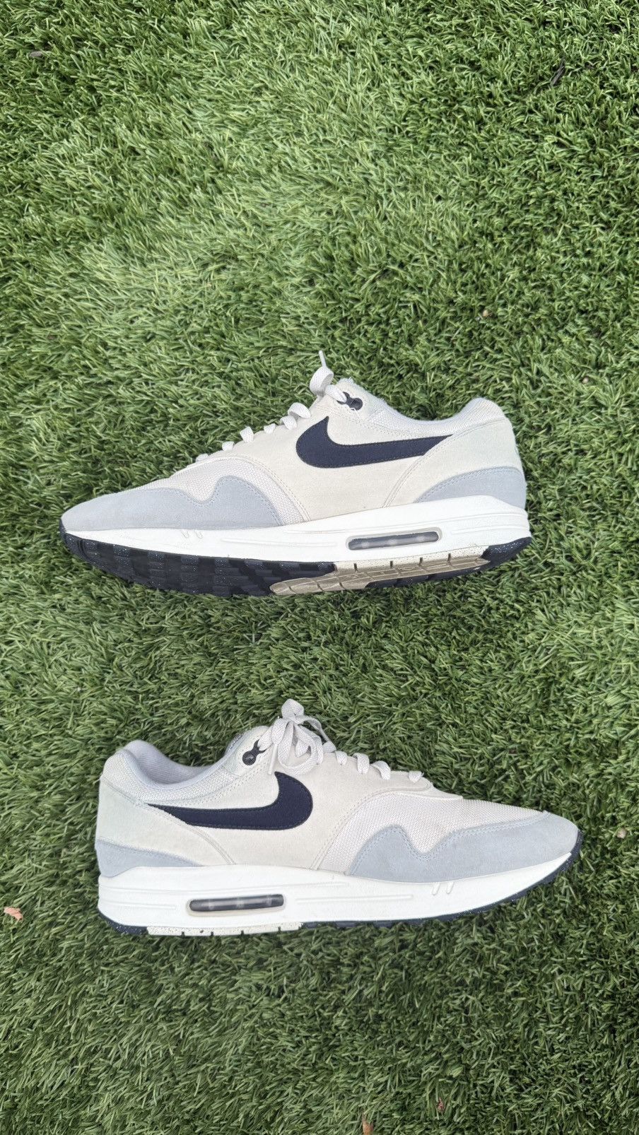 Nike Nike Air Max 1 ‘Pure Platinum Dark Obsidian’ size 15 Size US 15 / EU 48 - 2 Thumbnail