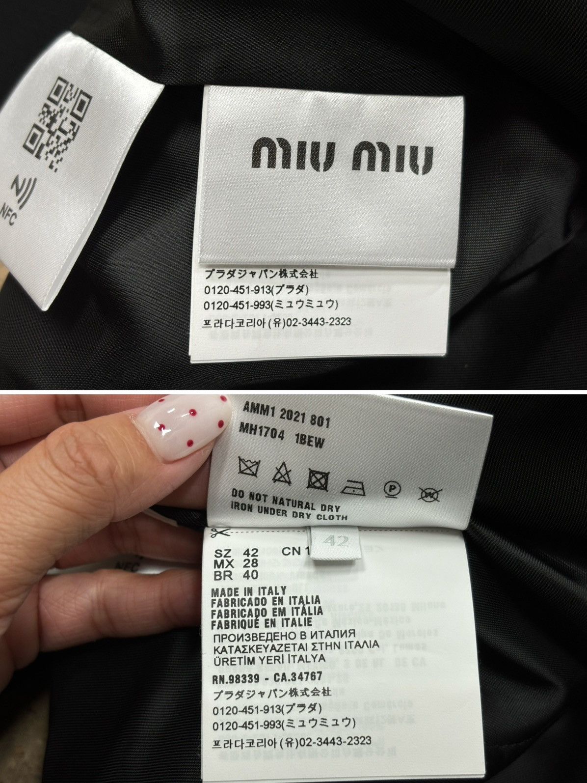 Miu Miu Miu Miu Single Breasted Scallop-Edge Wool Jacket Size M / US 6-8 / IT 42-44 - 9 Thumbnail