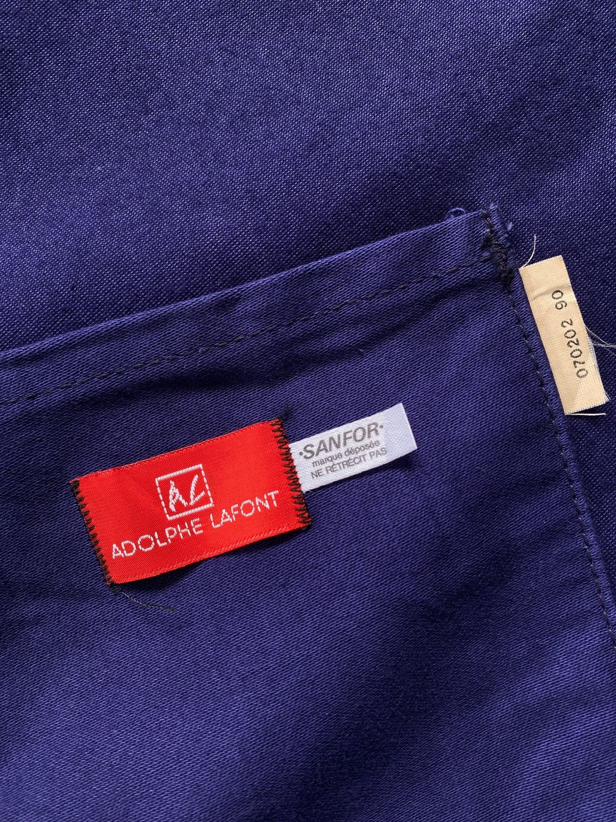 Vintage VINTAGE 60s ADOLPHE LAFONT MOLESKIN CHORE JACKET Size US S / EU 44-46 / 1 - 9 Thumbnail