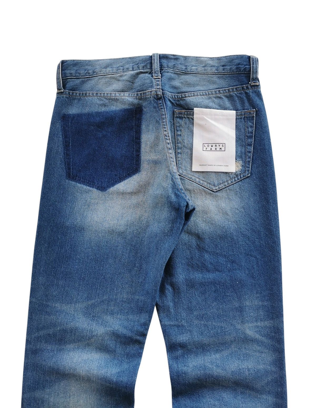 LOWRYS FARM Lowrys farm patches denim jeans style kapital Size 29" - 3 Thumbnail