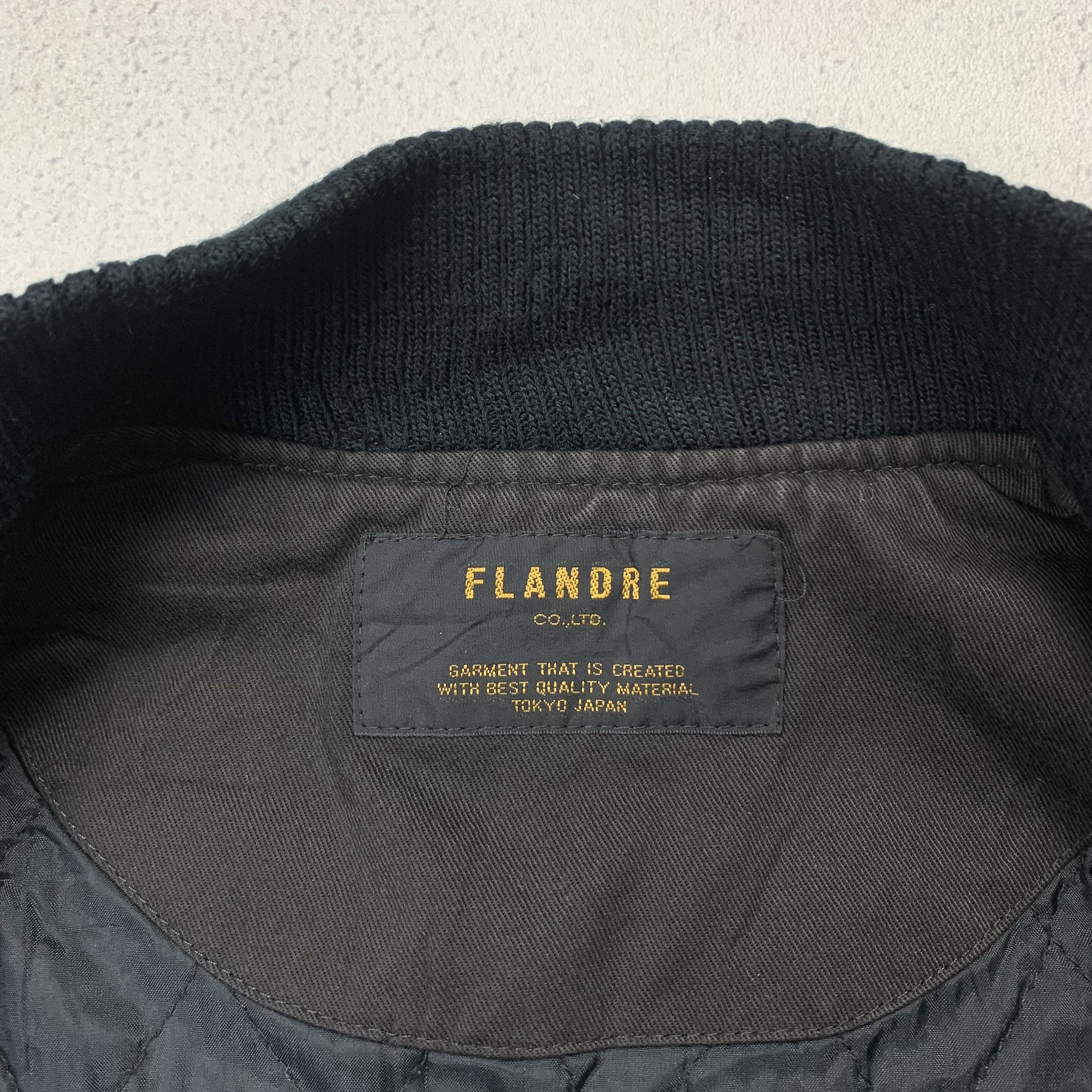 Japanese Brand Vintage Flandre AW1989 Bomber Jacket Size US L / EU 52-54 / 3 - 8 Thumbnail
