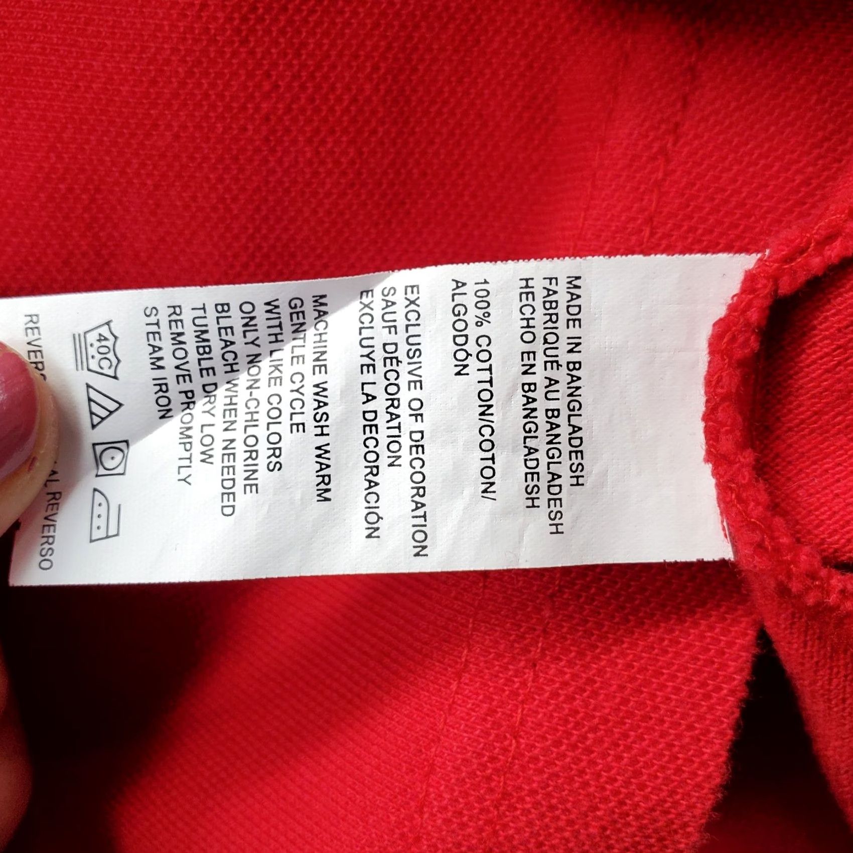 Izod IZOD Heritage Polo Shirt Mens 3XL Red Performance Short Sleeve Collared Polo Size US XXL / EU 58 / 5 - 7 Thumbnail
