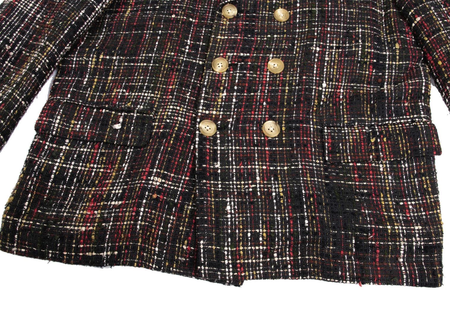 Yohji Yamamoto Yohji Yamamoto Silk Linen T Jacket Multi S Size US S / EU 44-46 / 1 - 8 Thumbnail