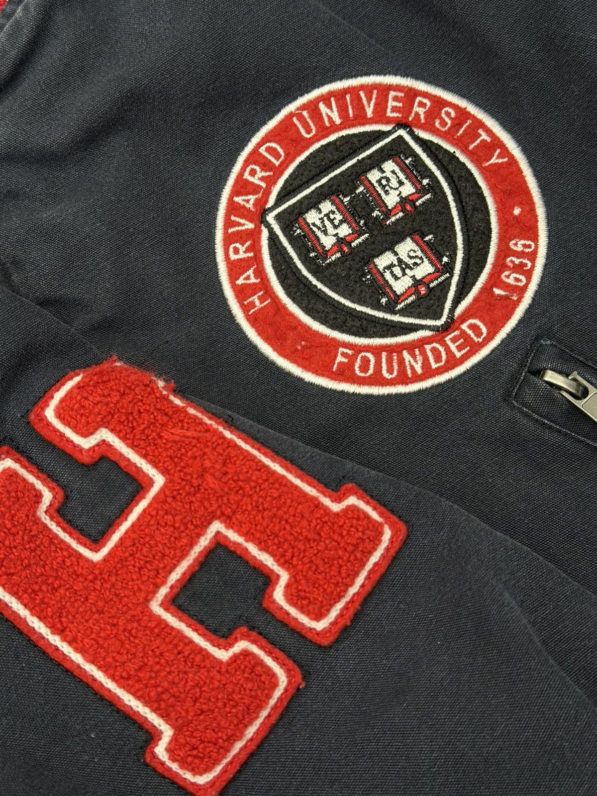 Stall and Dean Vtg Stall & Dean Harvard University Insulated Varsity Bomber Size US M / EU 48-50 / 2 - 7 Thumbnail