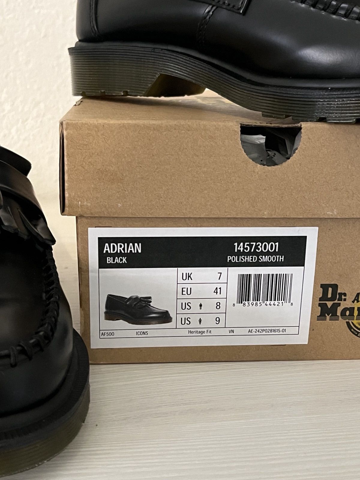 Dr. Martens [RARE] Diss Gacha x Dr. Martens Adrian Loafers + Signed Bill Size US 8 / EU 41 - 4 Thumbnail