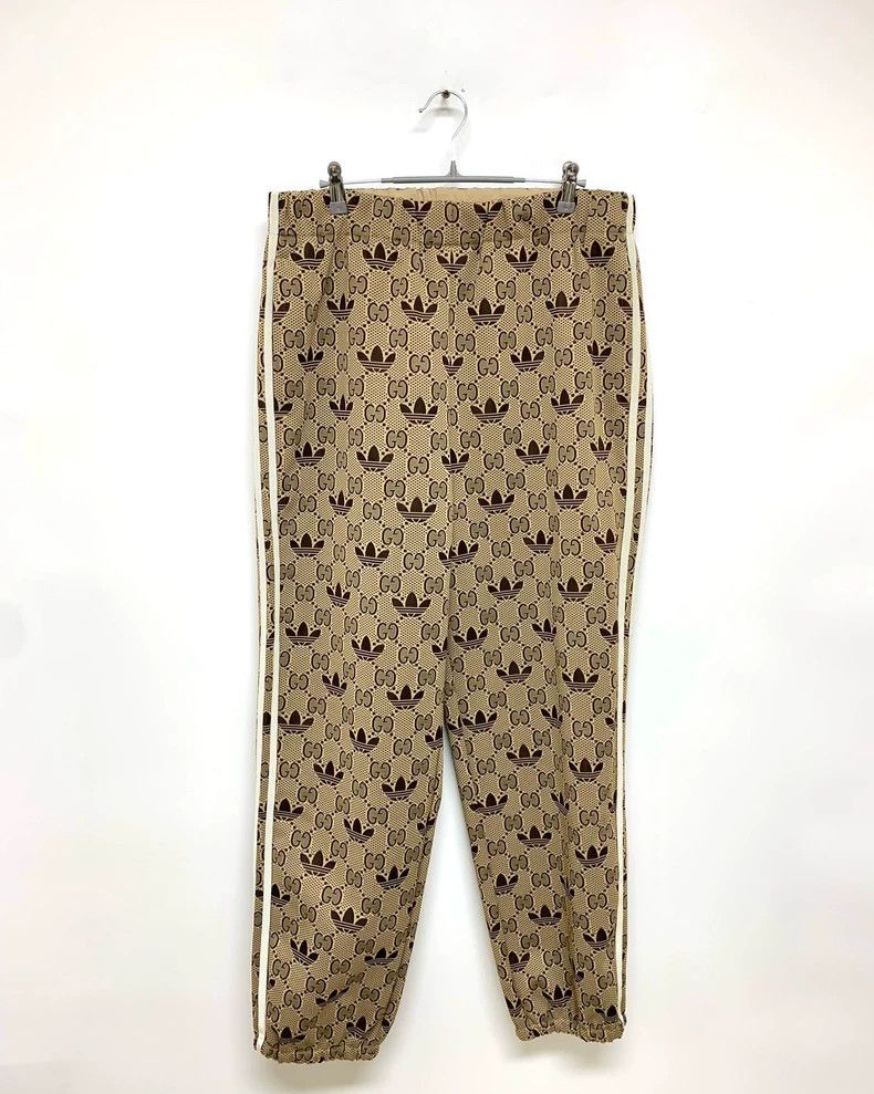 Gucci Gucci Size XL Adidas co-branded full-print casual sweatpant Size US 34 / EU 50 - 1 Thumbnail