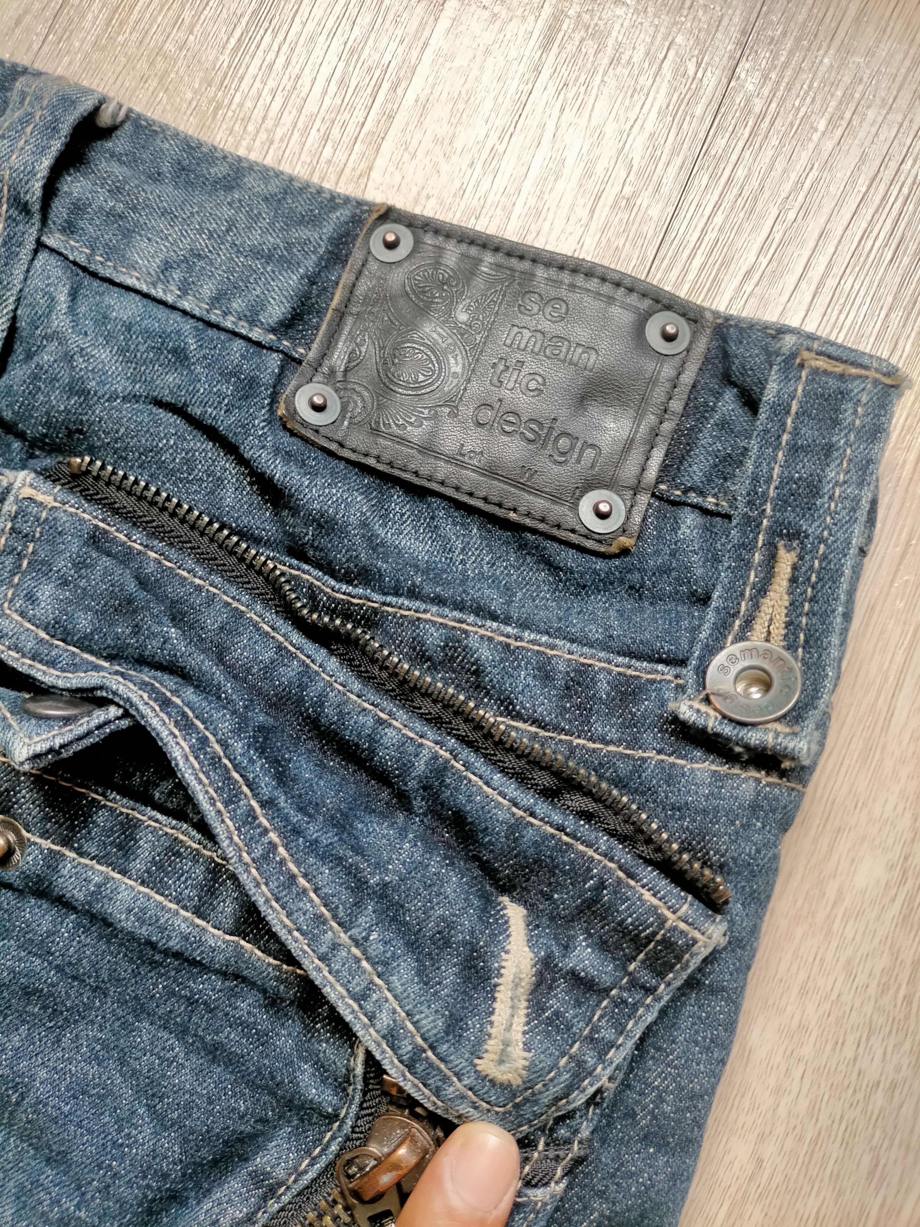 semanticdesign Semantic Design Flare Japanese Multipocket Denim Size US 32 / EU 48 - 19 Thumbnail