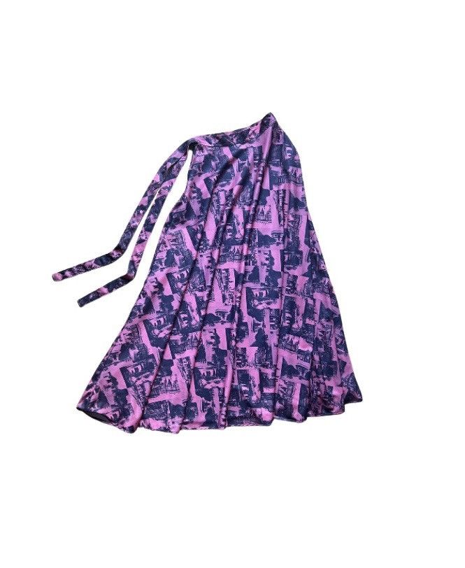 Vintage Hot Pink Floor Length Skirt Size 26" / US 2 / IT 38 - 1 Thumbnail