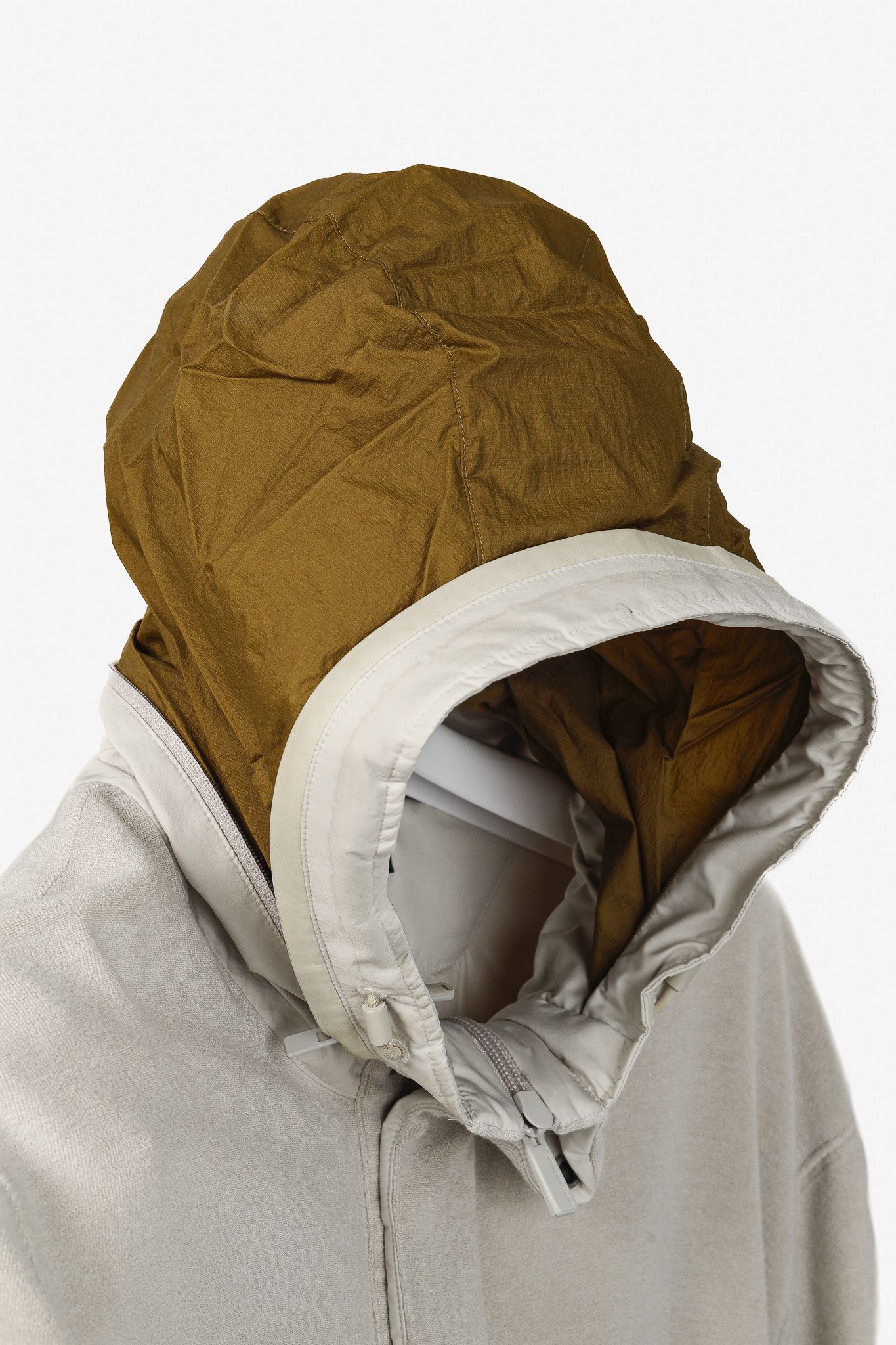 Ermenegildo Zegna Ermenegildo Zegna Cotton Concealed Hood Sweatshirt Size US L / EU 52-54 / 3 - 8 Thumbnail