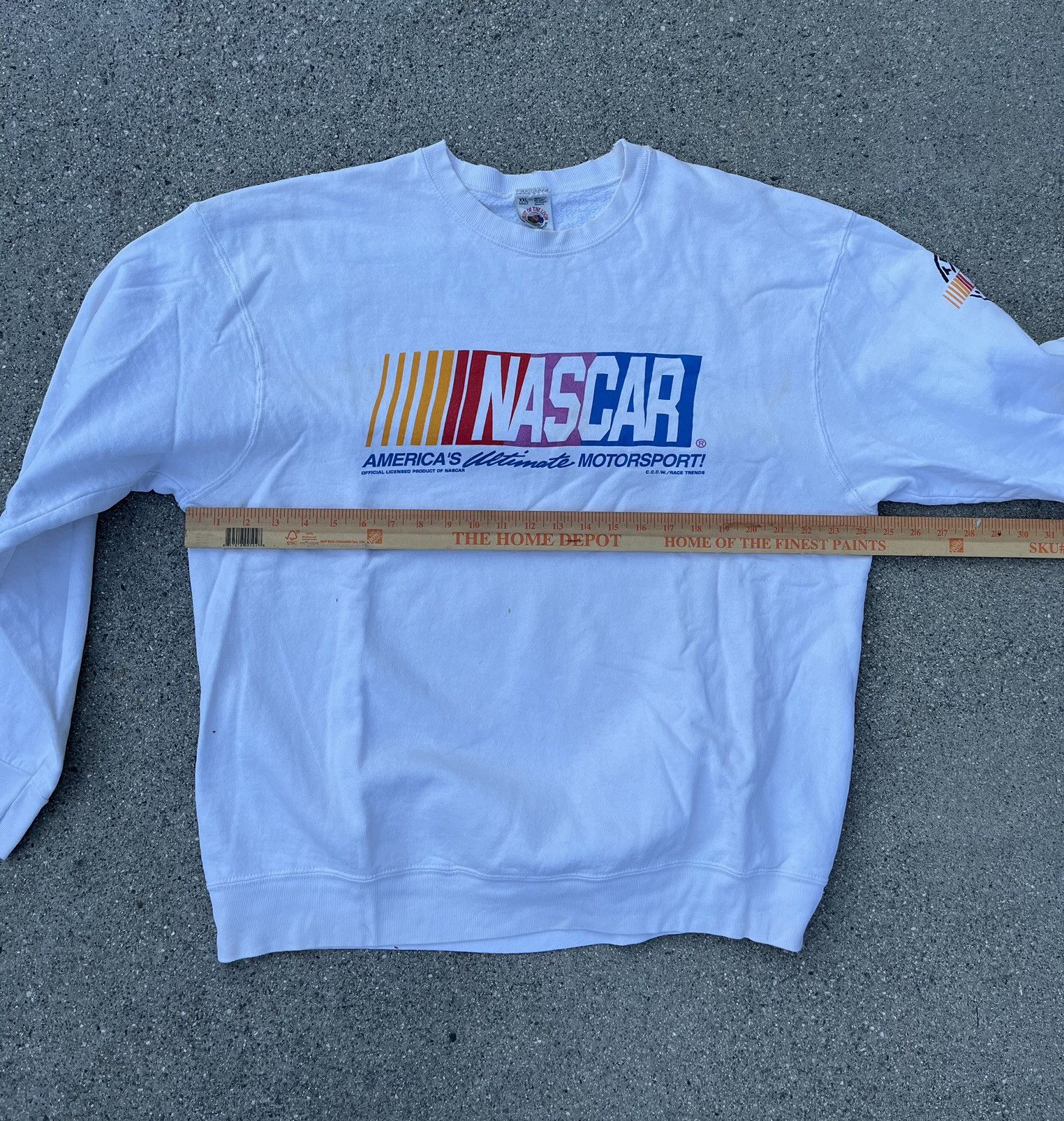 NASCAR × Vintage Vintage NASCAR Crewneck Sweatshirt Pullover Officially USA Size US XL / EU 56 / 4 - 5 Thumbnail