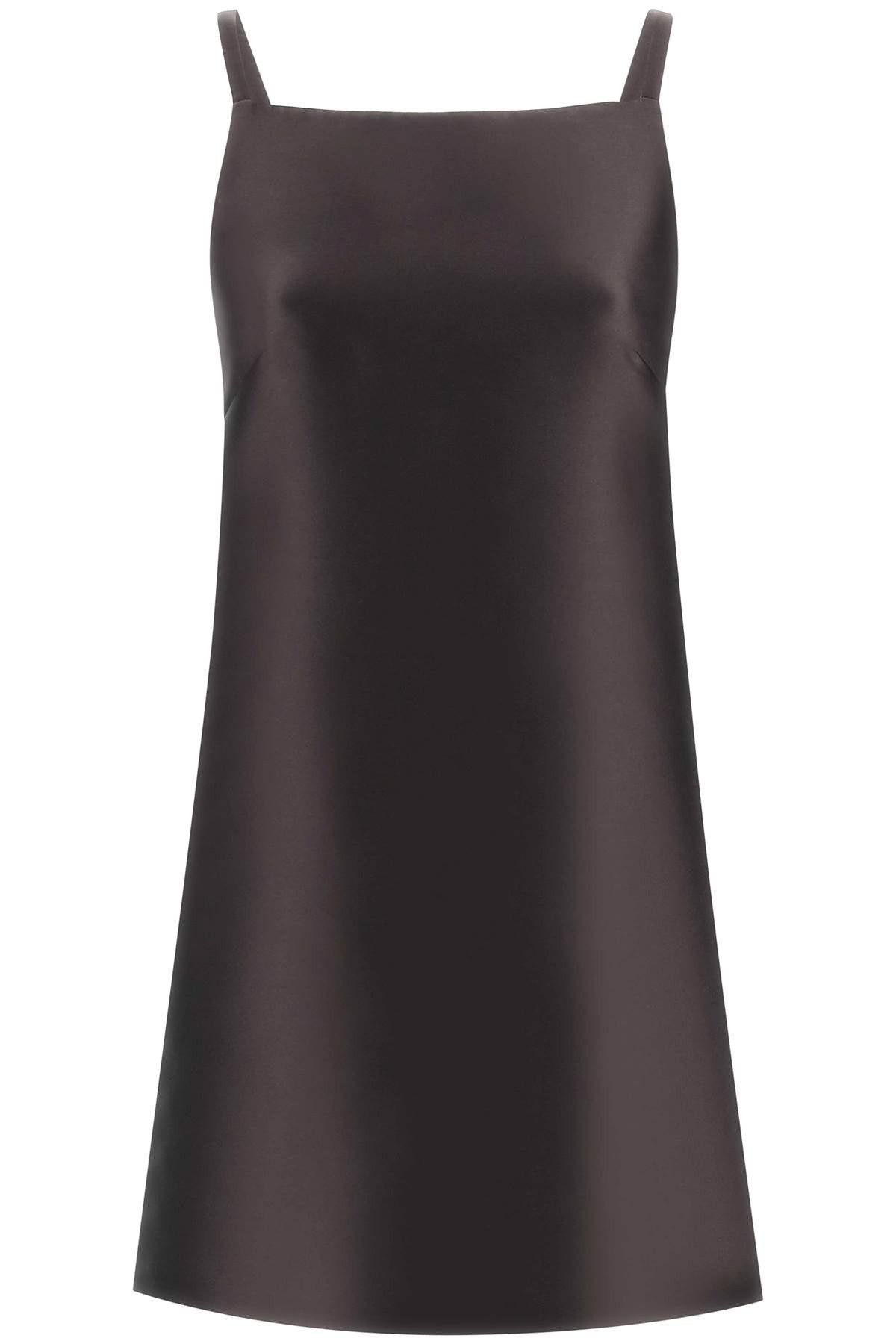 Valentino o1y0326 Mini Dress in Dark Brown Size M / US 6-8 / IT 42-44 - 1 Thumbnail